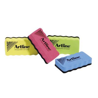 Brosse magnétique ARTLINE - pour tableaux blancs - corps mousse - disponible dans différentes couleurs