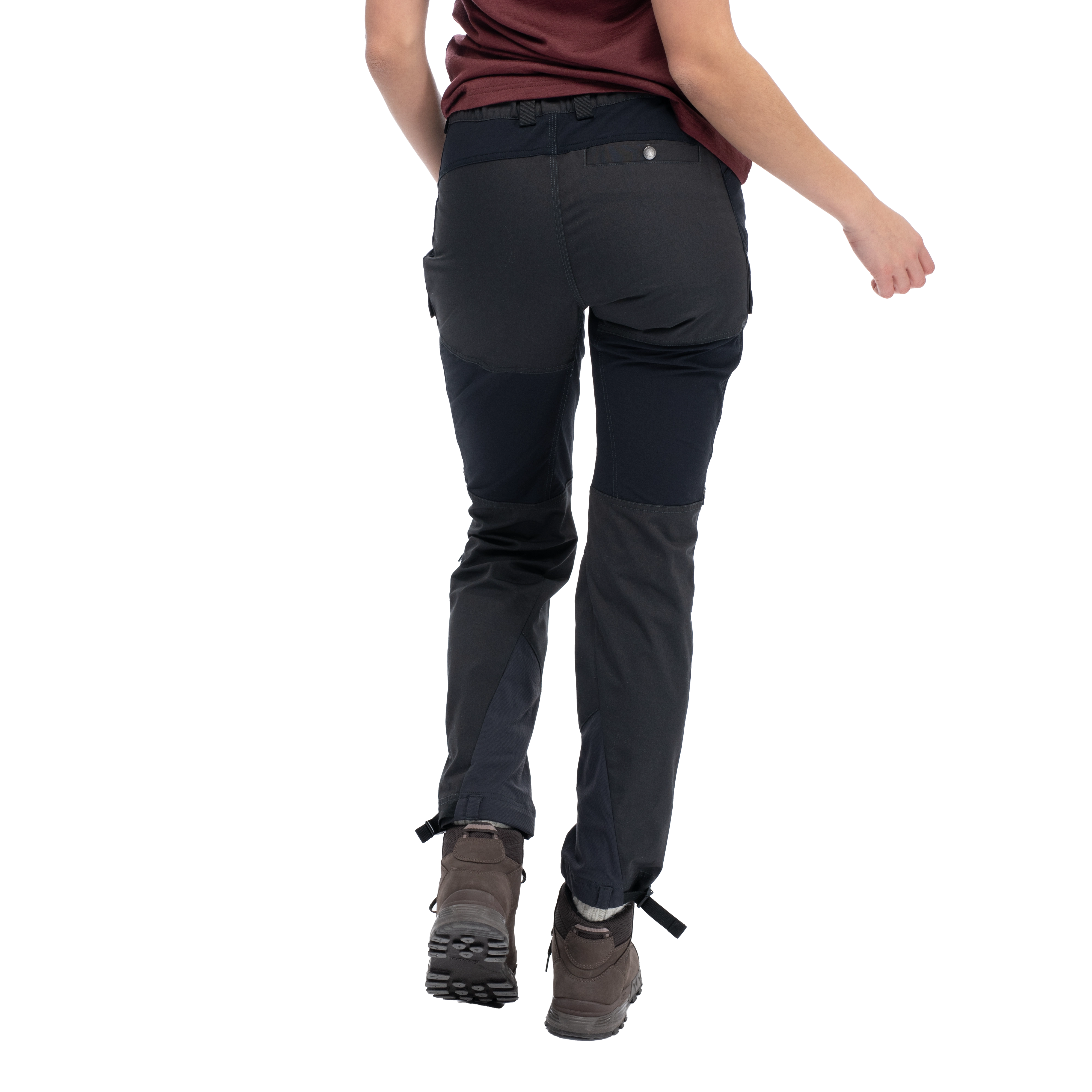 Nordmarka Favor Outdoor Pants Women Dark Shadow Grey