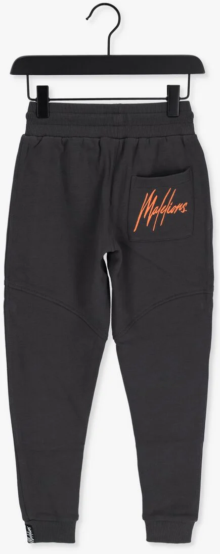 MALELIONS antraciet malelions joggingbroek malelions junior girls essentials trackpants