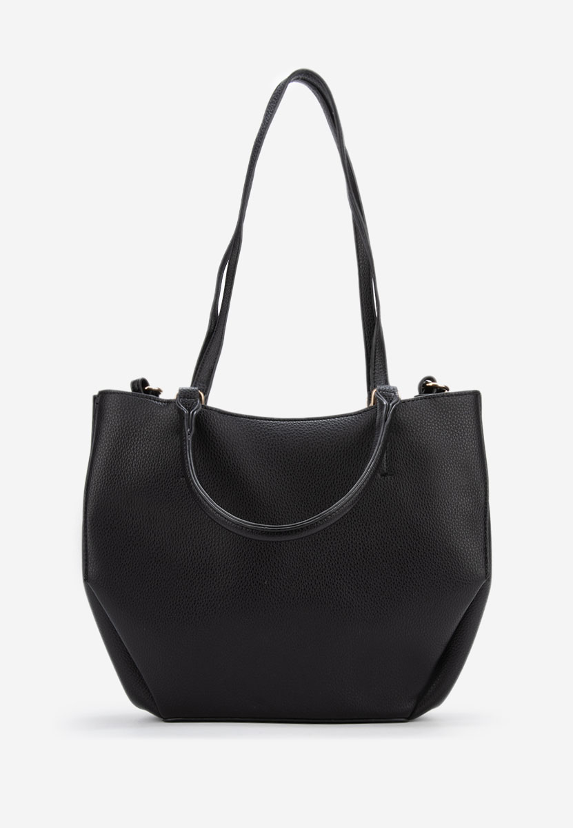 Sac bandoulière femme noire Rilasa