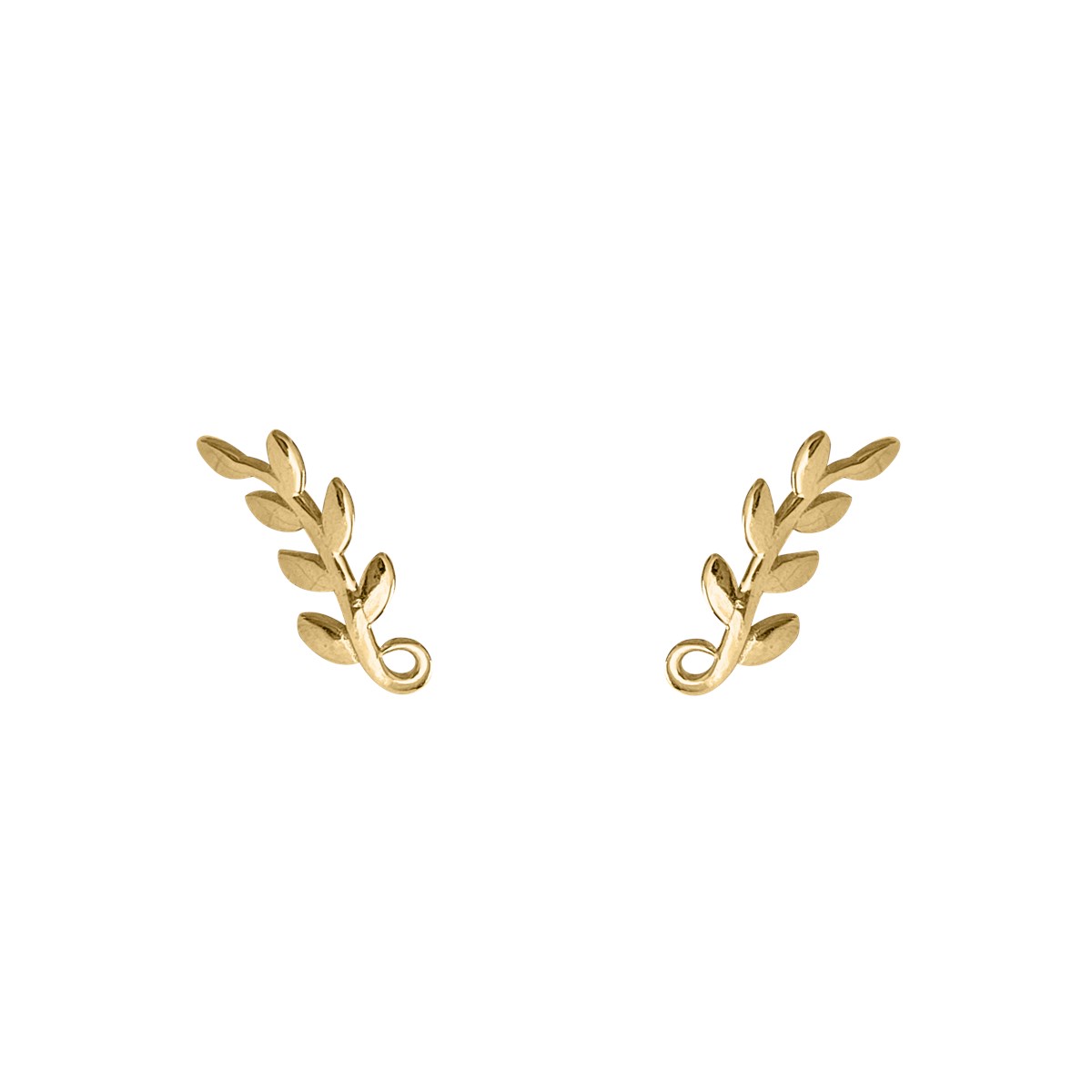 Boucles d'oreilles plaquées or