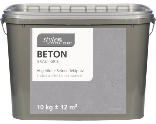 StijlKleur BETON Getinte betonlookpleister grijs 10 kg