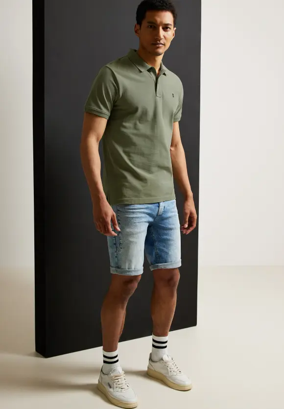 Piquée Poloshirt - oregano green