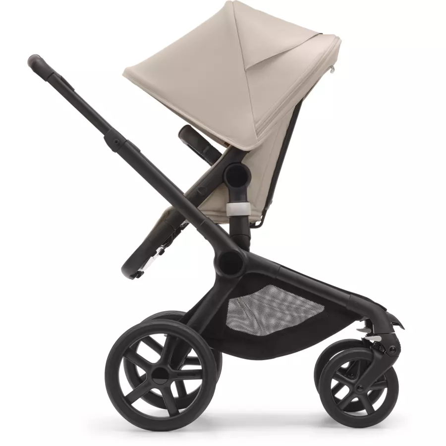 bugaboo Kinderwagen Fox 5 mit Liegewanne und Sitz BlackDesert Taupe