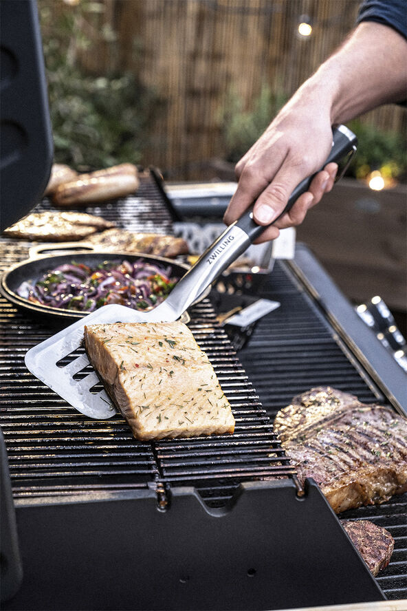 Zwilling BBQ  Paletkniv 43 Rustfrit stål Sort