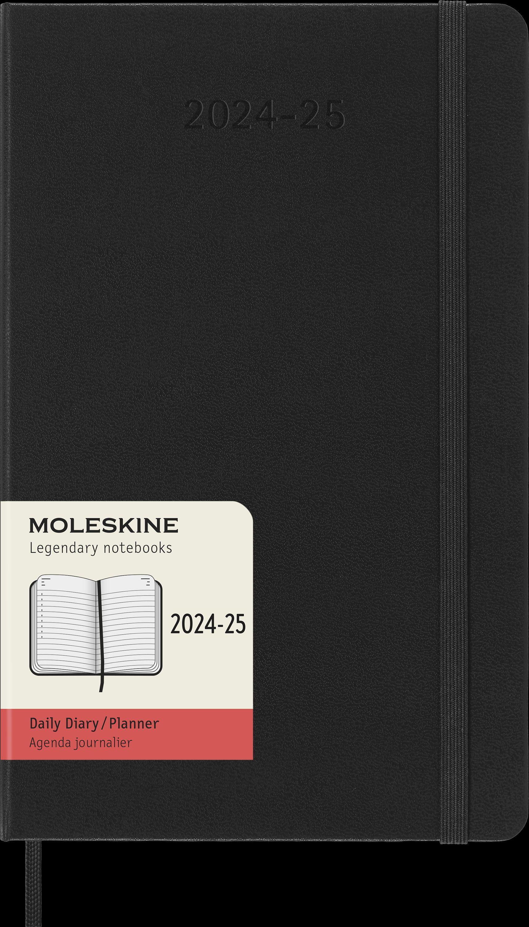Moleskine 18 Monate Tagesnotizkalender 2024/2025, L/A5