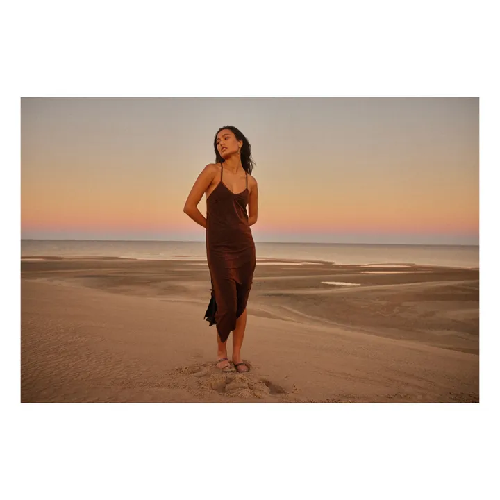 Alma Deia Sleepdress en Glitters | Brun roux