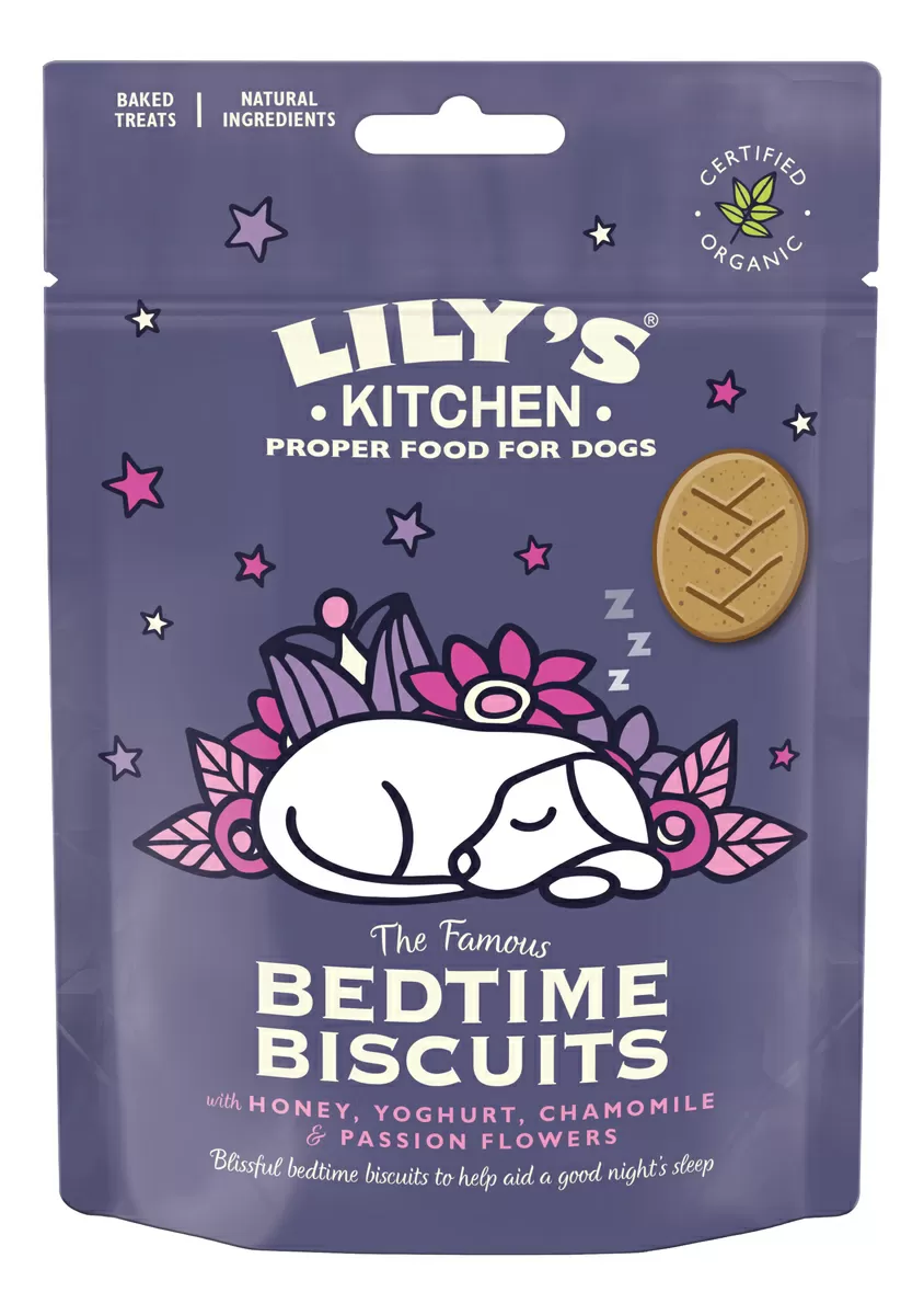 Lily´s Kitchen hundekiks, Bedtime Biscuits for Dogs - 80g.
