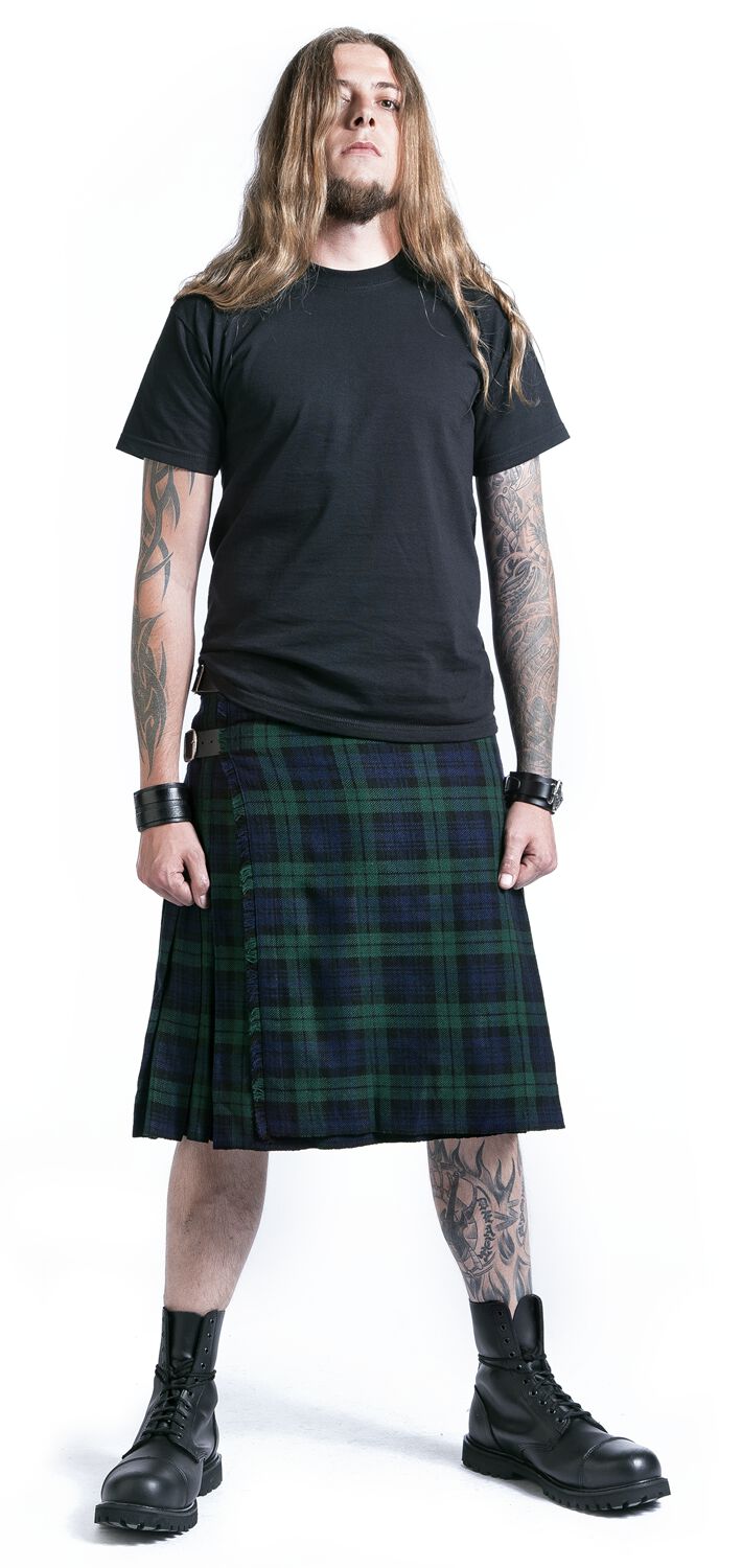 Kilt | Black Premium by EMP Jupe mi-longue