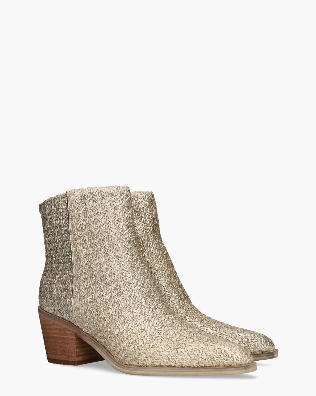 Di Lauro Damita Goud Dames Enkelboots