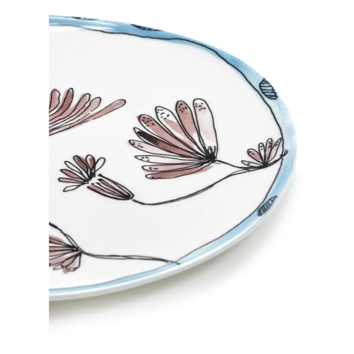 Serax Assiettes Camelia, Serax for Marni - Set de 2 | Aubergine