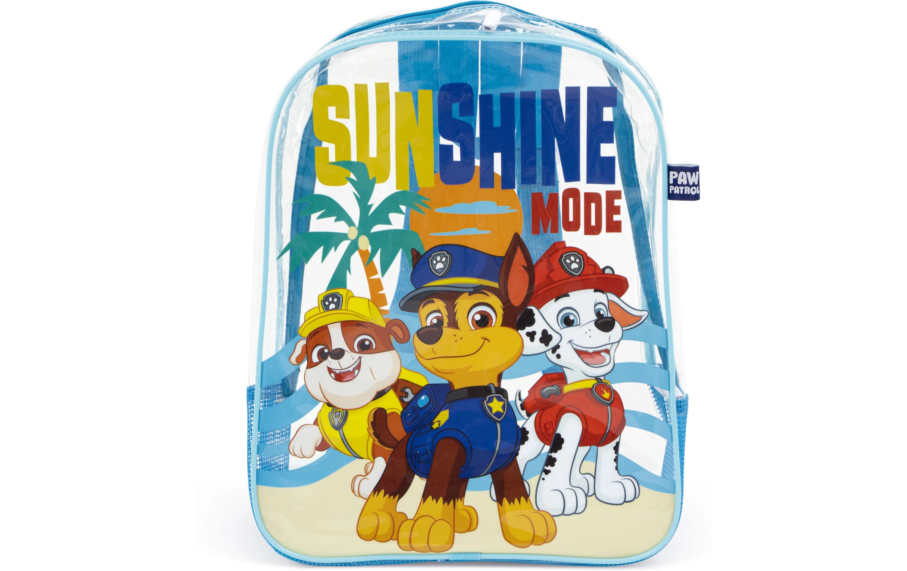 Rucksack Paw Patrol 31 x 25 x 23 cmTransparenter Strandrucksack