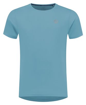 Maillot Manches Courtes De Running Rogelli Core Bleu Clair Homme