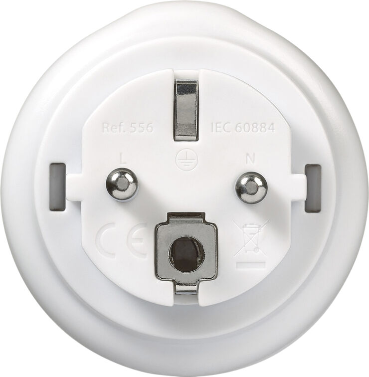 Go Travel USA-EU Adaptor White