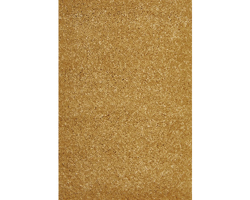 Sedna® Proteus 100% Econyl garen geel crinkle velours tapijt, 400 cm breed (verkocht per meter)