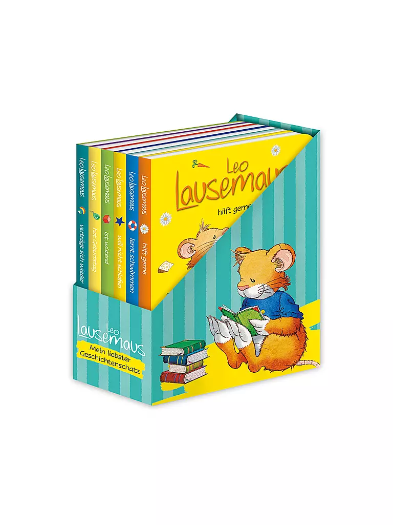 LINGOLI VERLAG Buch - Leo Lausemaus - Mein liebster Geschichtenschatz (Jubiläums-Schuber)  keine Farbe