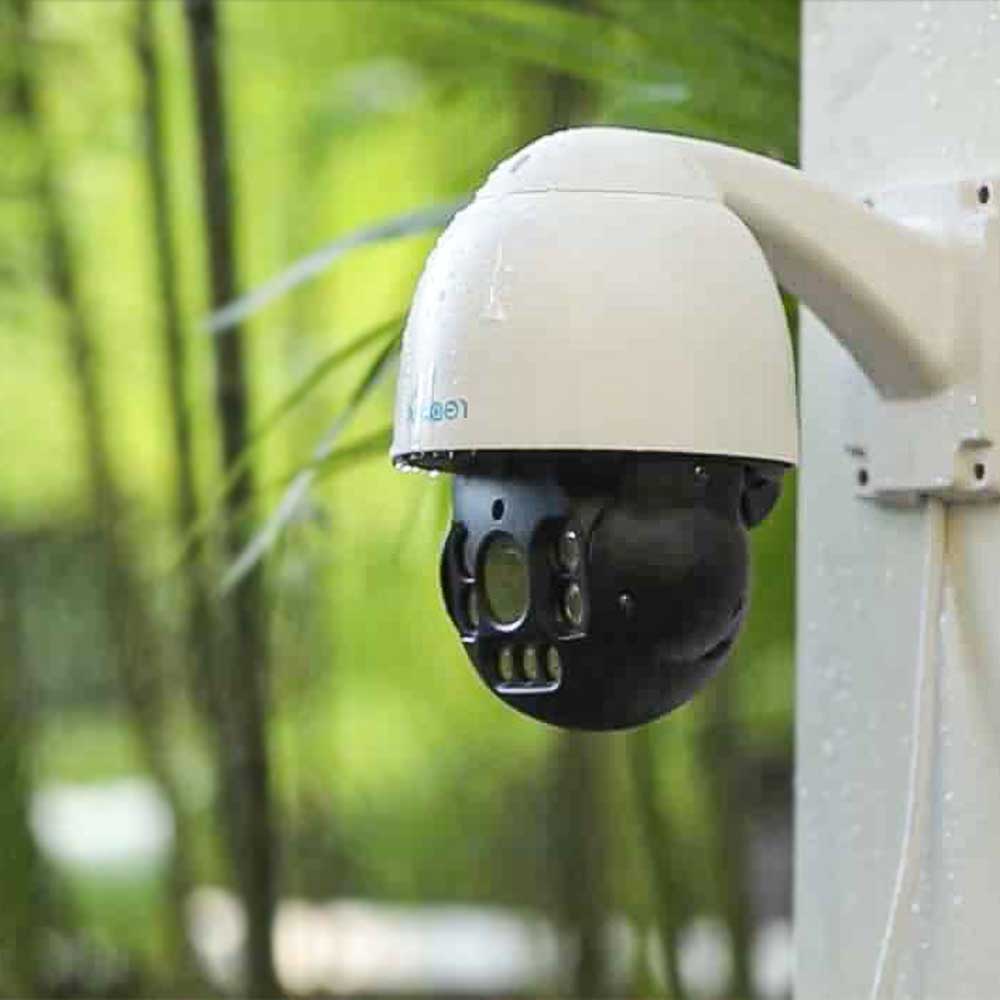 Reolink D4K23 Intelligente 4K UHD PoE IP Überwachungskamera mit 5-fach-Zoomobjektiv, Bewegungs-, Personen- und Fahrzeugerkennung, integrierter Beleuchtung und Sirene, Nachtsicht in Farbe bis zu 60 Meter
