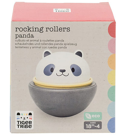 Tiger Tribe Leget?j - Rocking Rollers - Bioplast - 2i1 - Panda