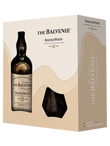 COFFRET THE BALVENIE 12 ANS + 2 VERRES