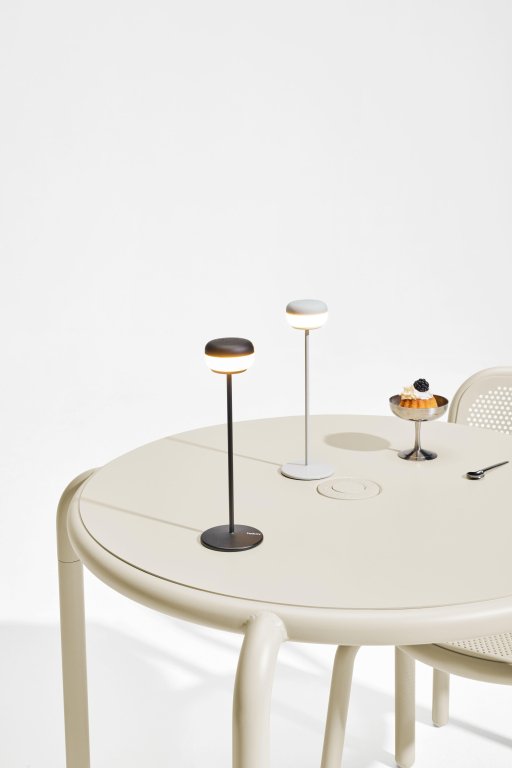 Fatboy Cheerio tafellamp LED oplaadbaar Jet Blue