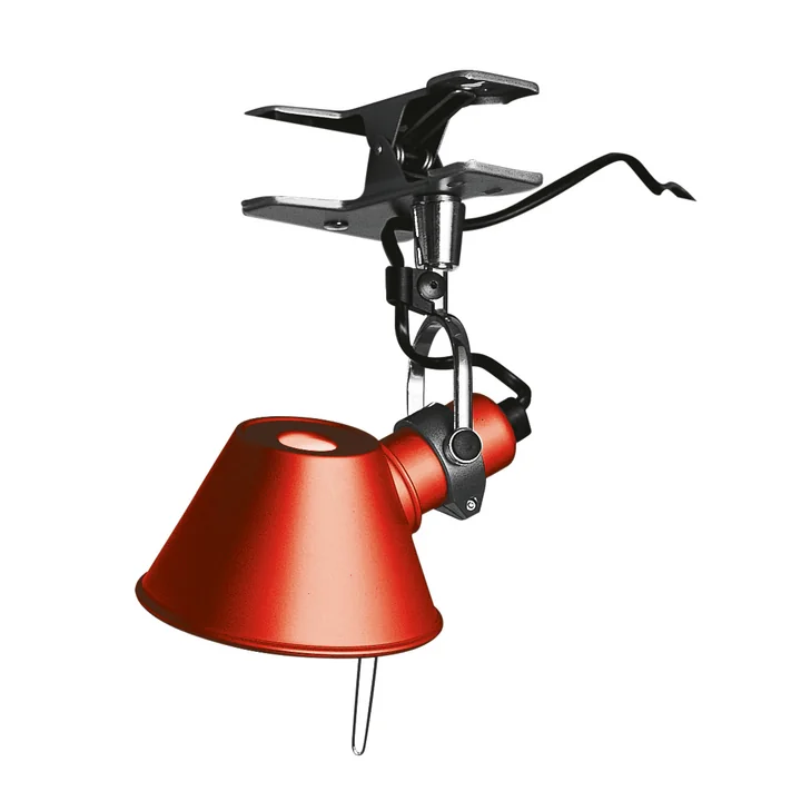 Artemide - Tolomeo Micro Pinza Klemmleuchte, rot