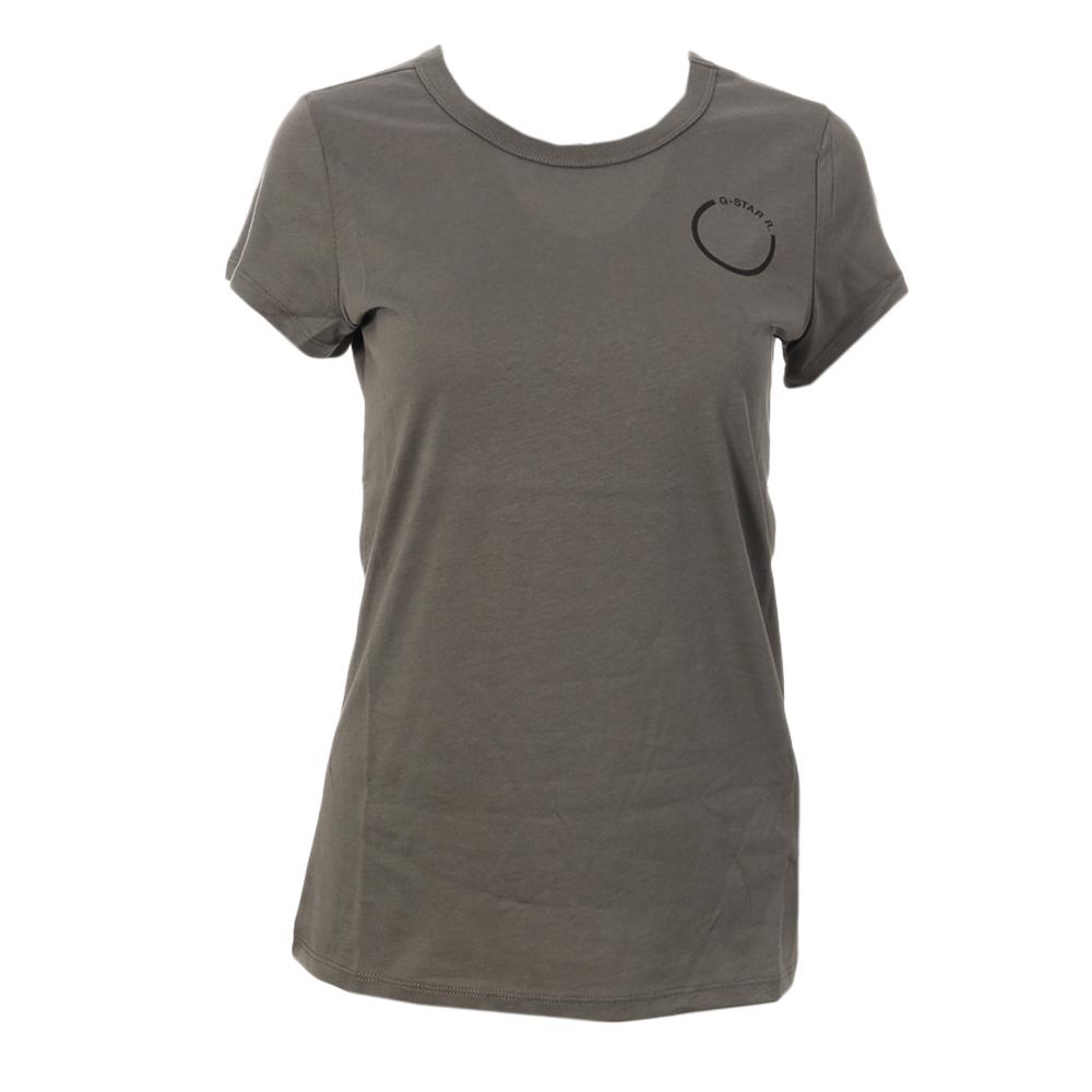 T-shirt Gris Femme G-Star Raw Circle