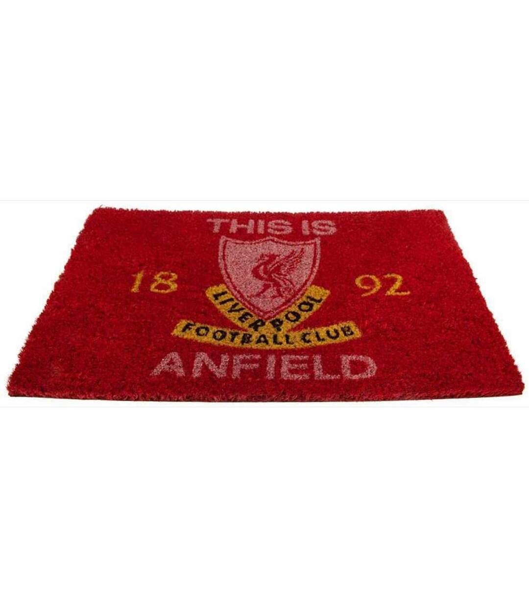 Liverpool FC - Paillasson THIS IS ANFIELD (Rouge / Jaune / Noir) (60 cm x 40 cm) - UTSG21274