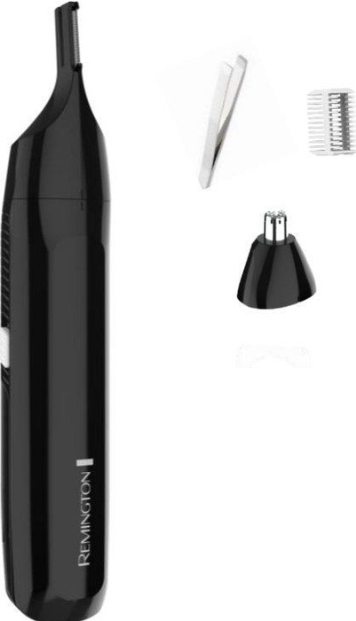 NE8000 Trim & Fit Detail Kit Hygiene Clipper Nasen- und Ohrenhaarschneider Elektrischer Rasierer Trimmer (43318560100) - Schwarz