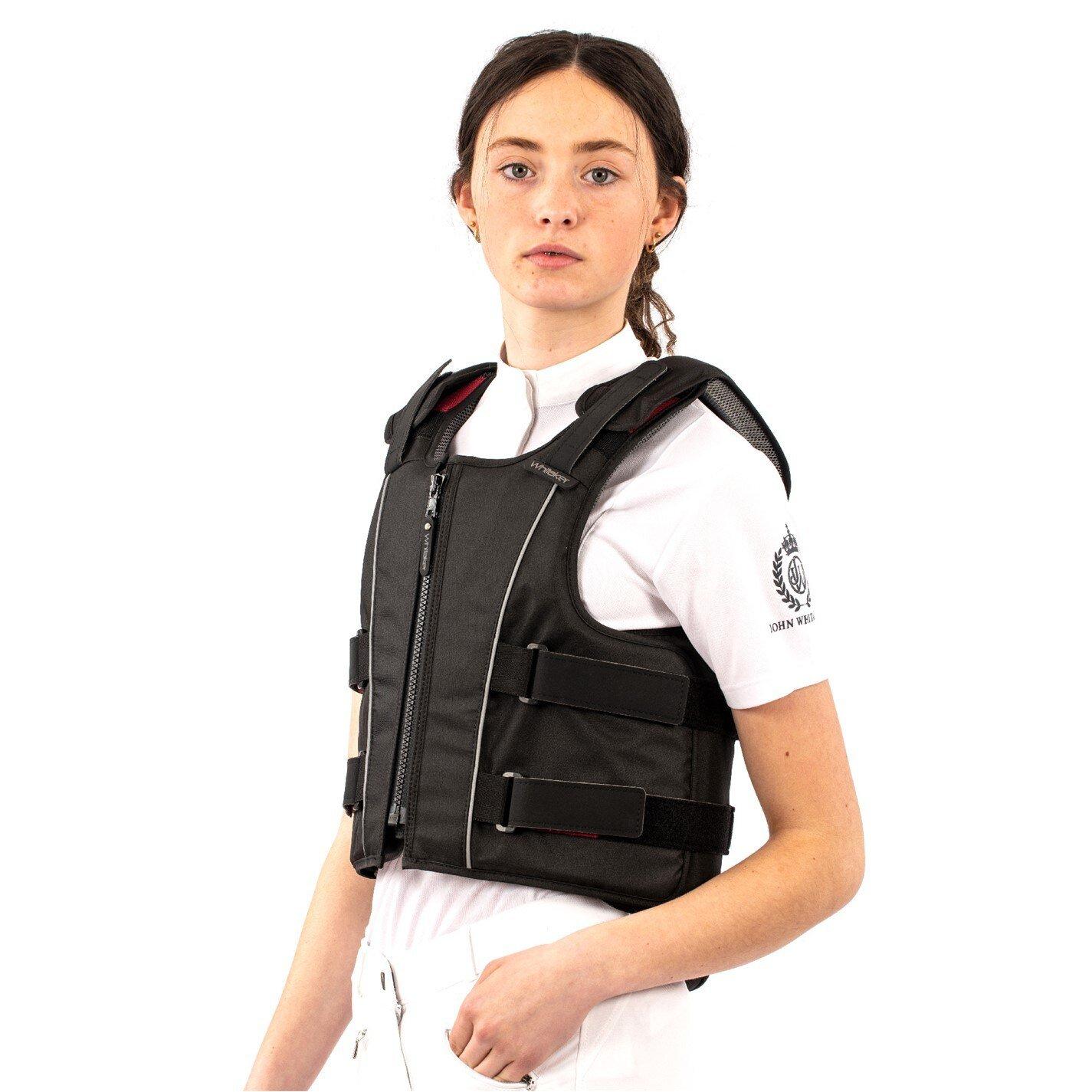John Whitaker Adults Body Protector in black BETA Level 3