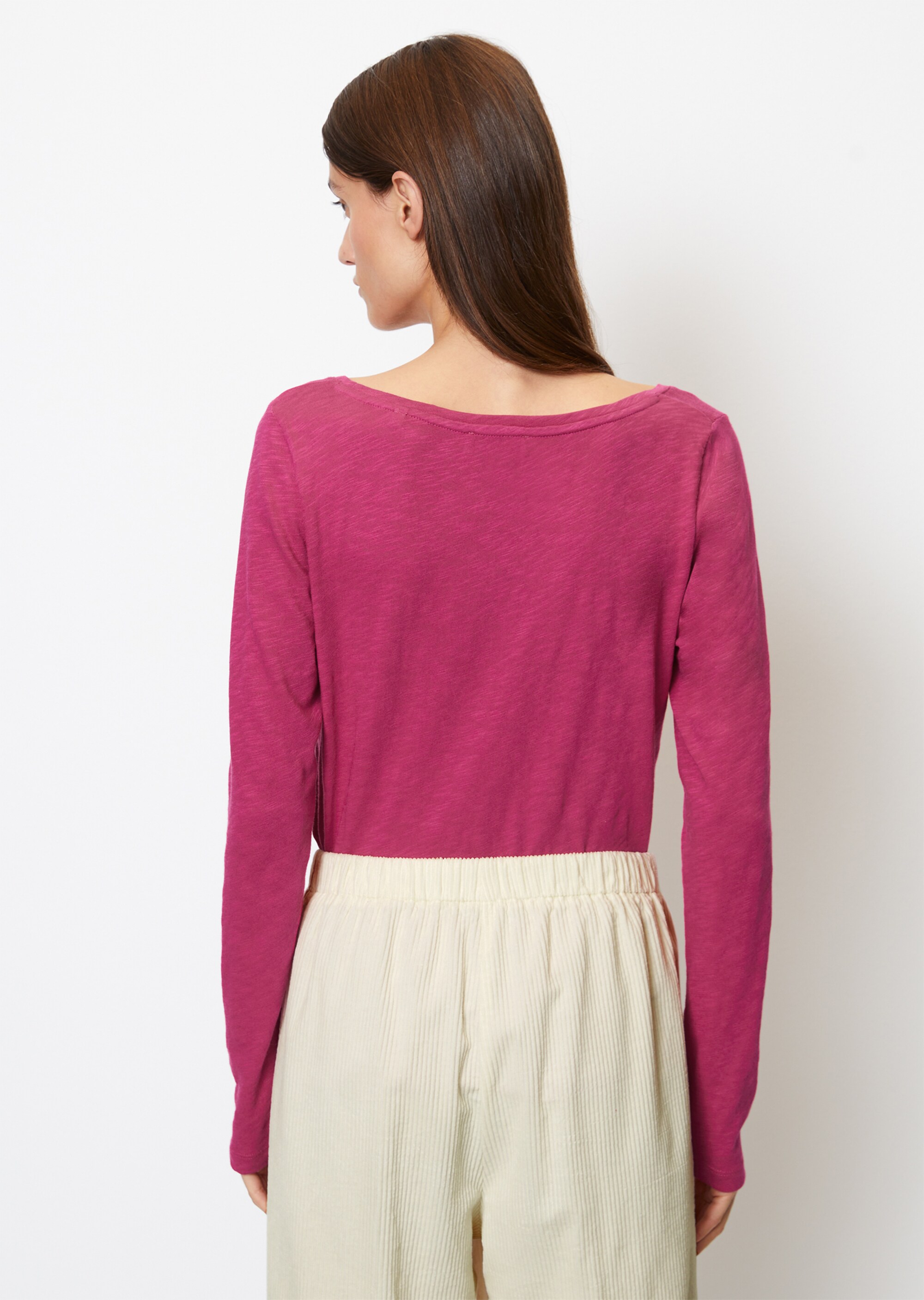Longsleeve regularaus Slubjersey
