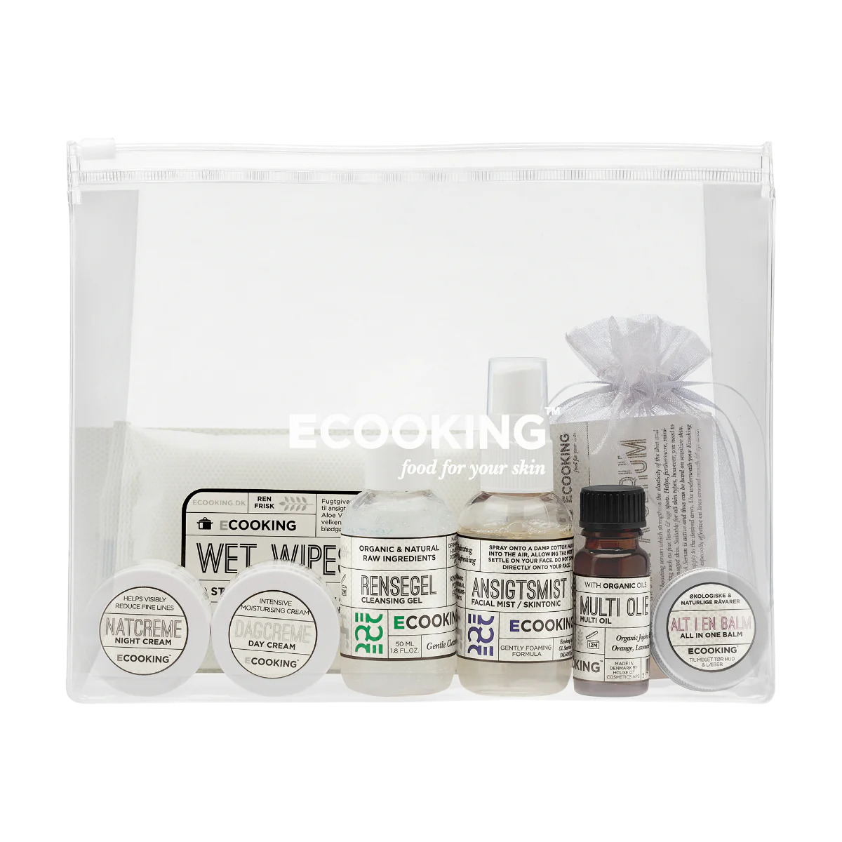 Ecooking  Rejsetaske m/rensegel