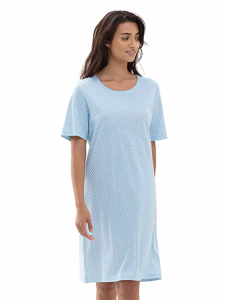 MEY Nachthemd - Sleepshirt EMELIE hellblau