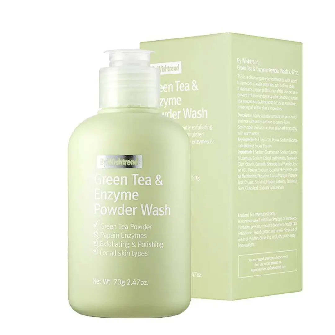 Green Tea & Enzyme Powder Wash