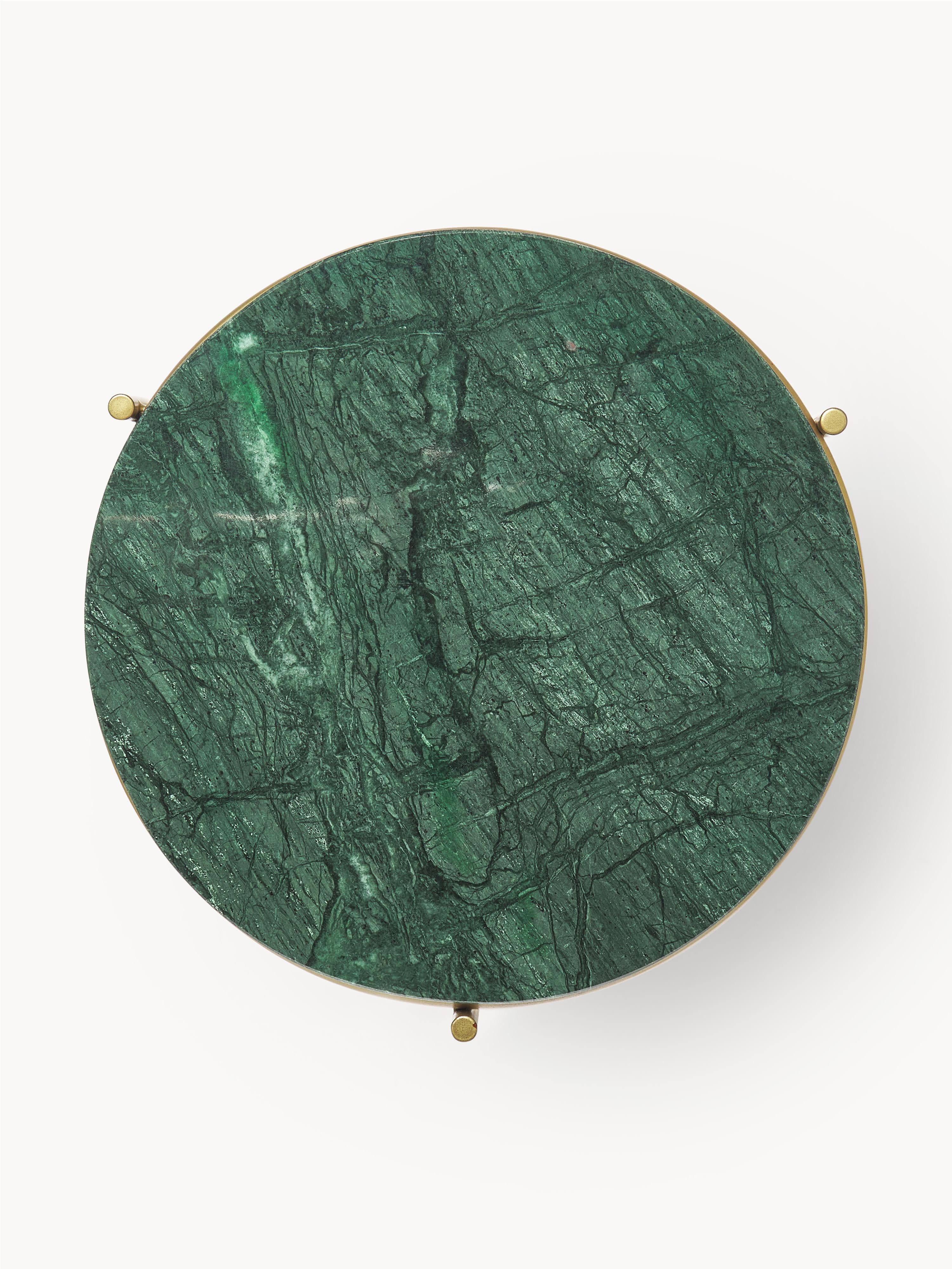 Ronde marmeren bijzettafel Ella
