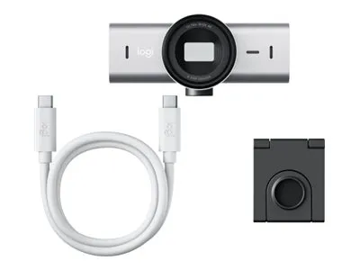 Logitech Master Series MX Brio - Live streaming-kamera - farve - 8,5 MP - 3840 x 2160 - 4K, 1080p - audio - USB-C