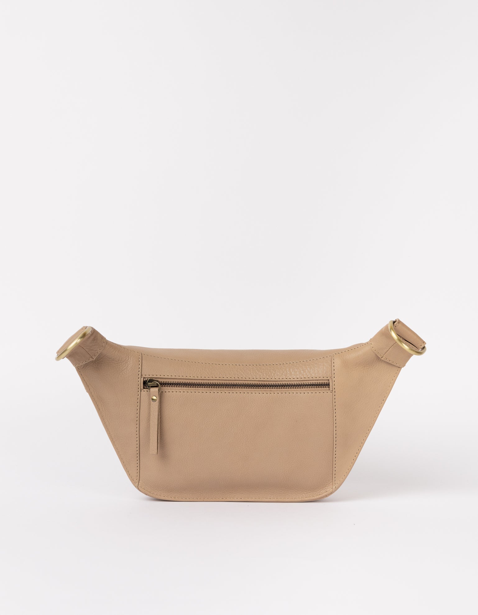 Drew Bum Bag - Sand Soft Grain Leather