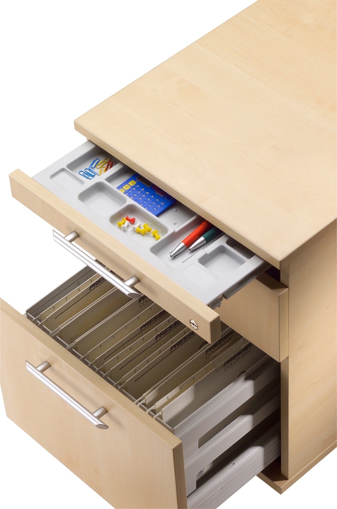 Rollcontainer 42,8 x 59 cm Eiche