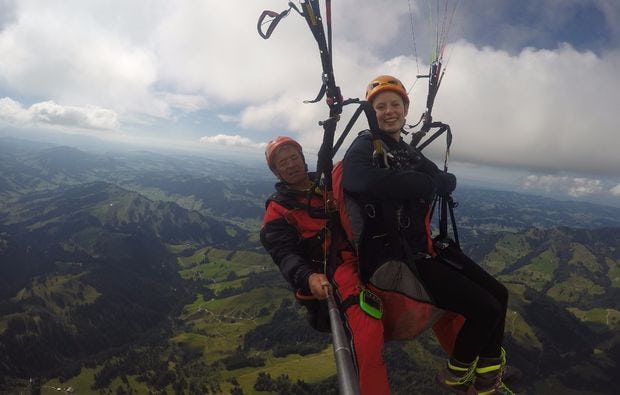 Tandemflug Thermikflug in Marbach als Geschenkidee