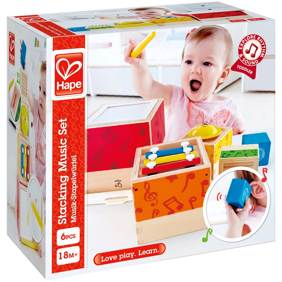 Hape Musik-Stapelwürfel