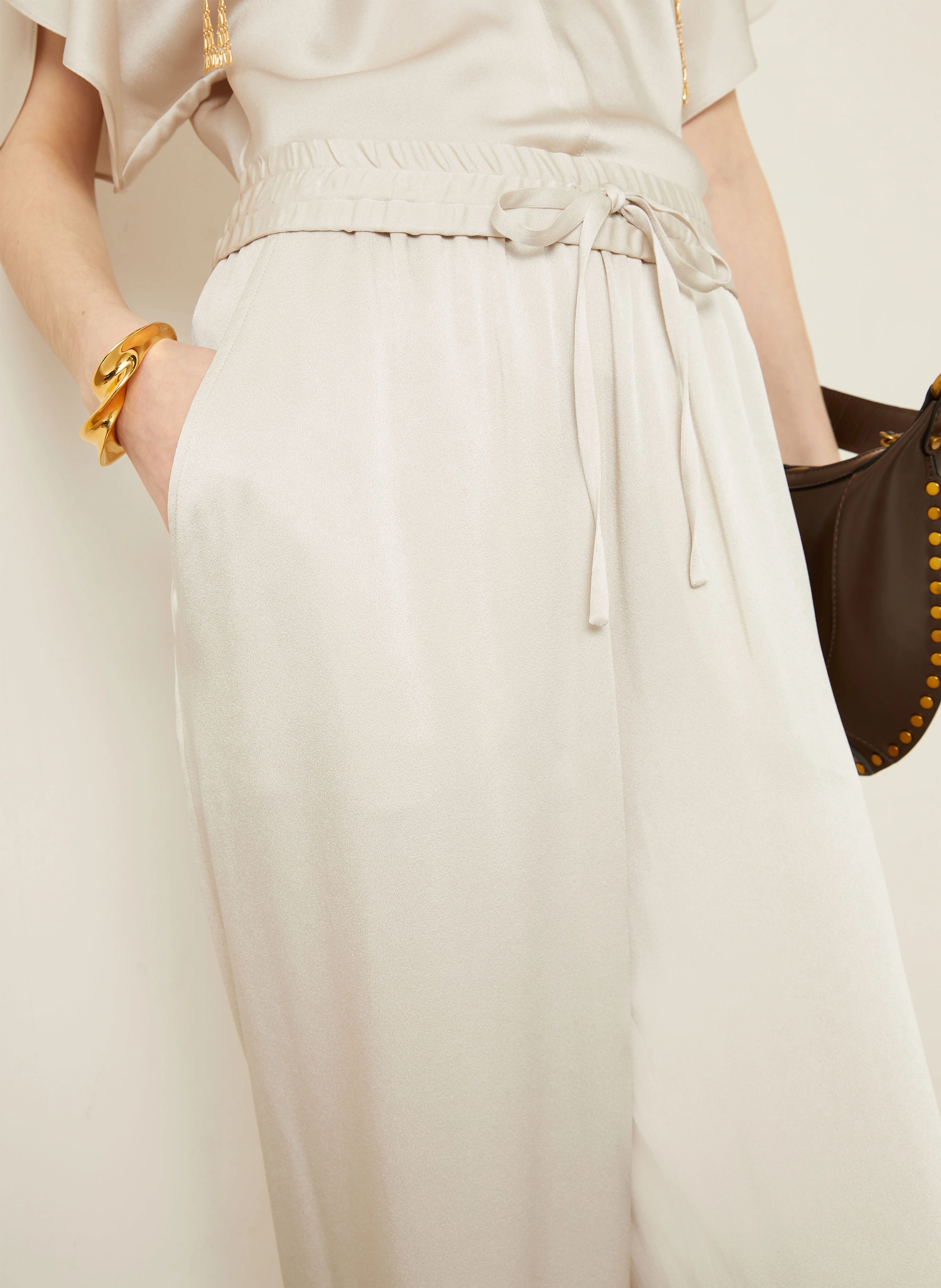 ISABEL MARANT Satinhose KENDRY