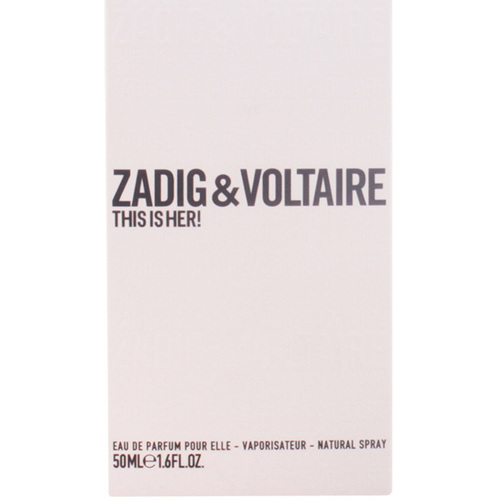 Zadig & Voltaire - This Is Her! Eau De Parfum Vaporizador