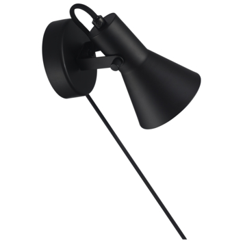KARWEI wandspot Mare GU10 zwart