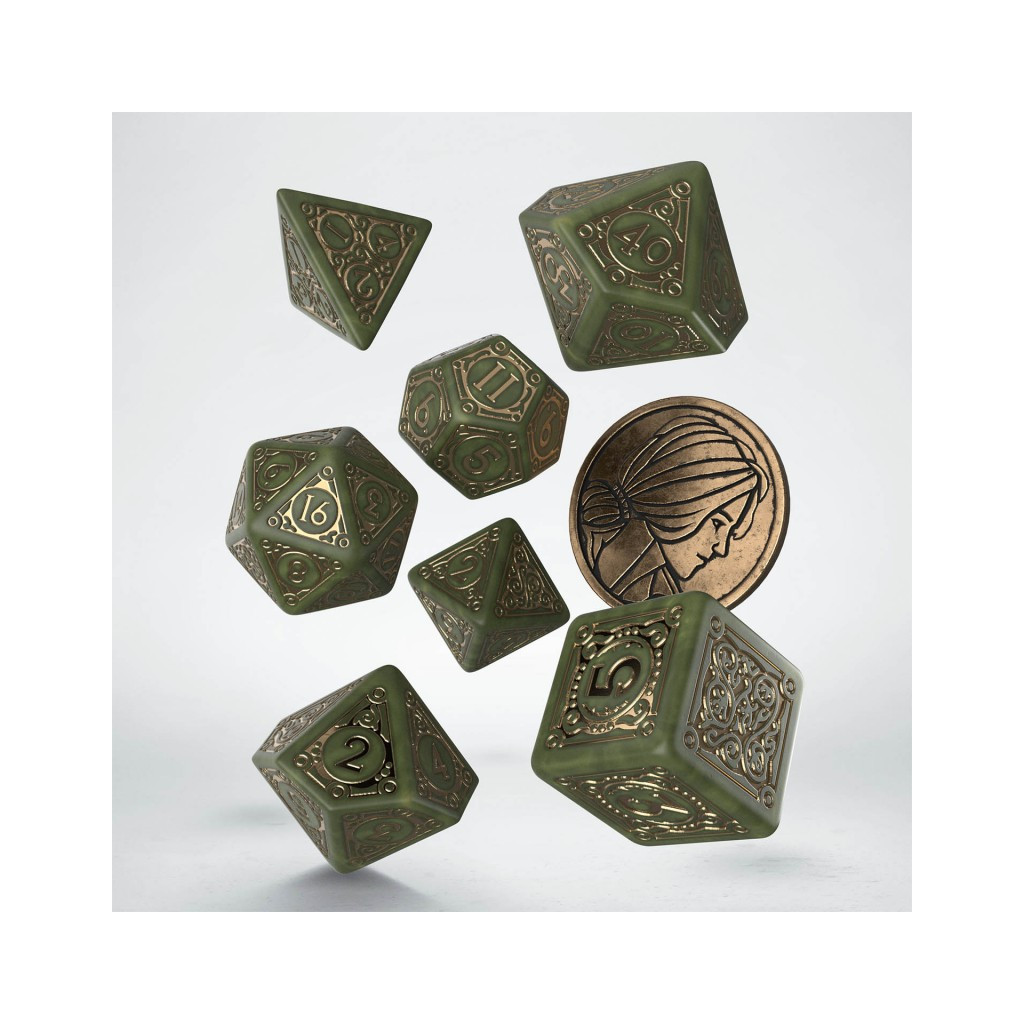 The Witcher Dice Set - Triss. The Fourteenth of the Hill