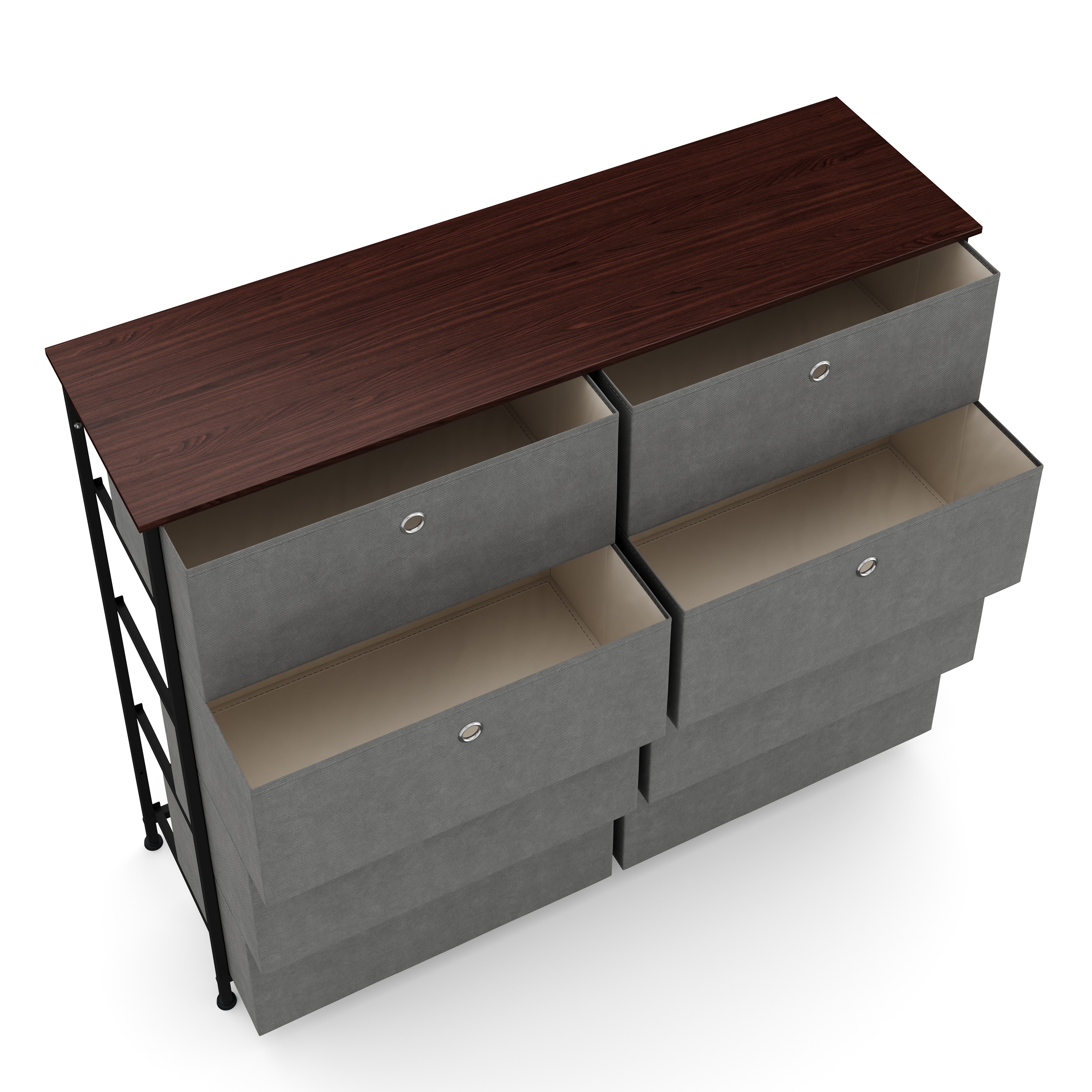 Sideboard MIKA 119 x 100 cm anthrazit