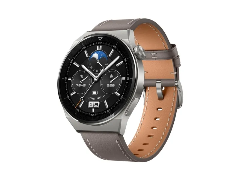 Huawei | Watch GT 3 PRO (46mm) - Smartwatch med rem - håndledsstørrelse: 140-210 mm - Grå