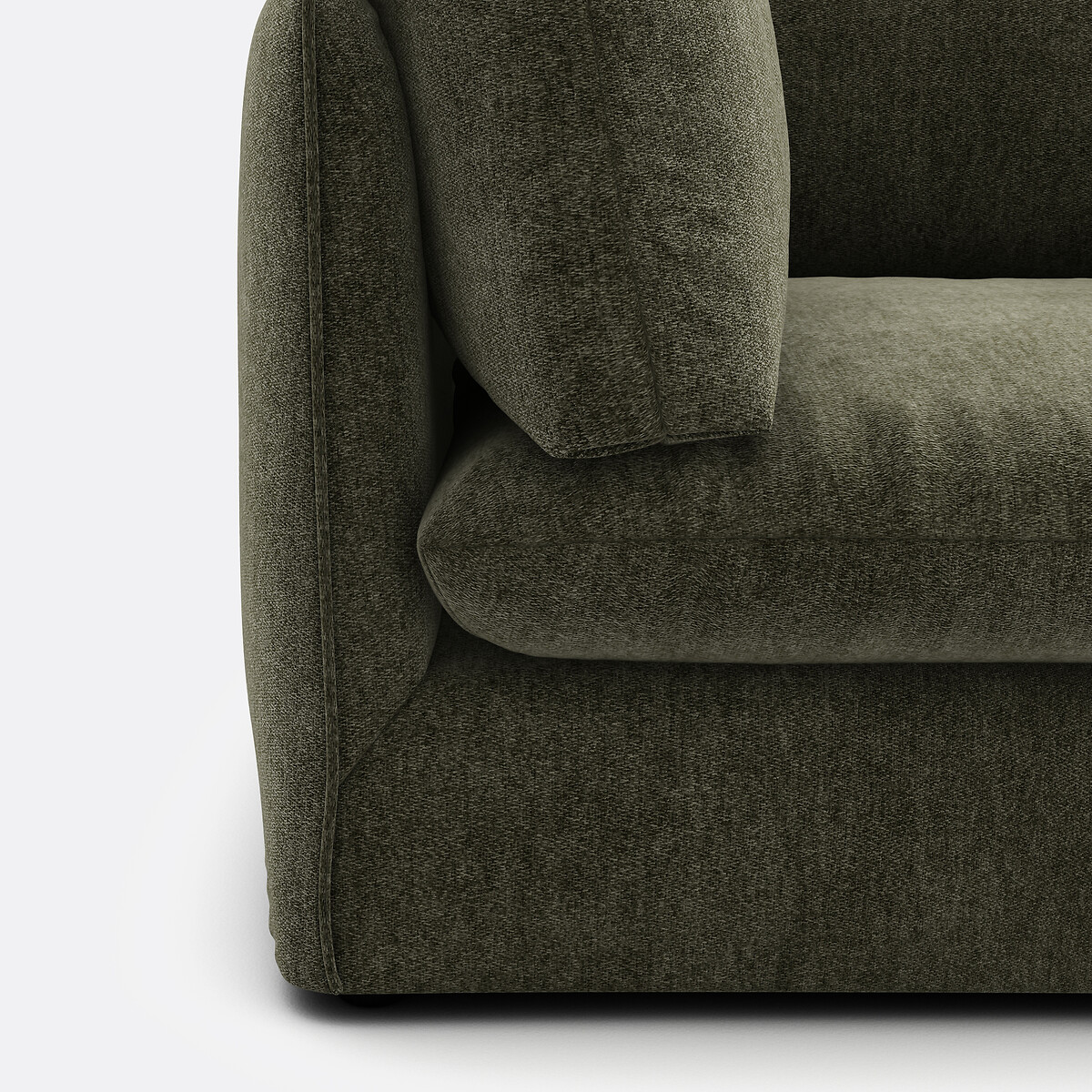 LA REDOUTE INTERIEURS<br>Poltrona XL em tecido misto Malo