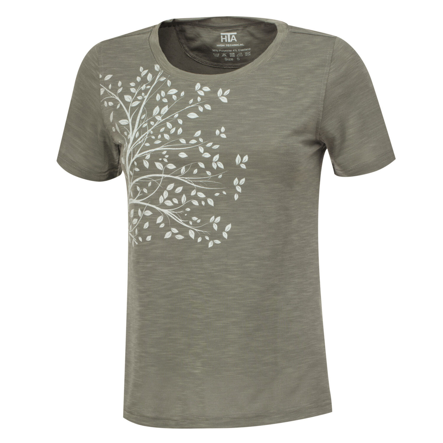 Sportives T-Shirt mit Baum-Print von HTA