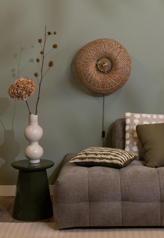 Good&Mojo Arizona wandlamp Ø50 naturel