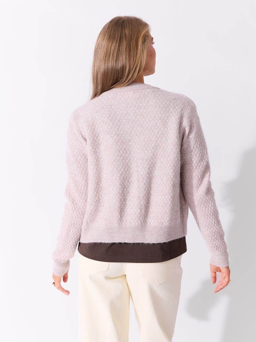 Colette cardigan Beige Melange