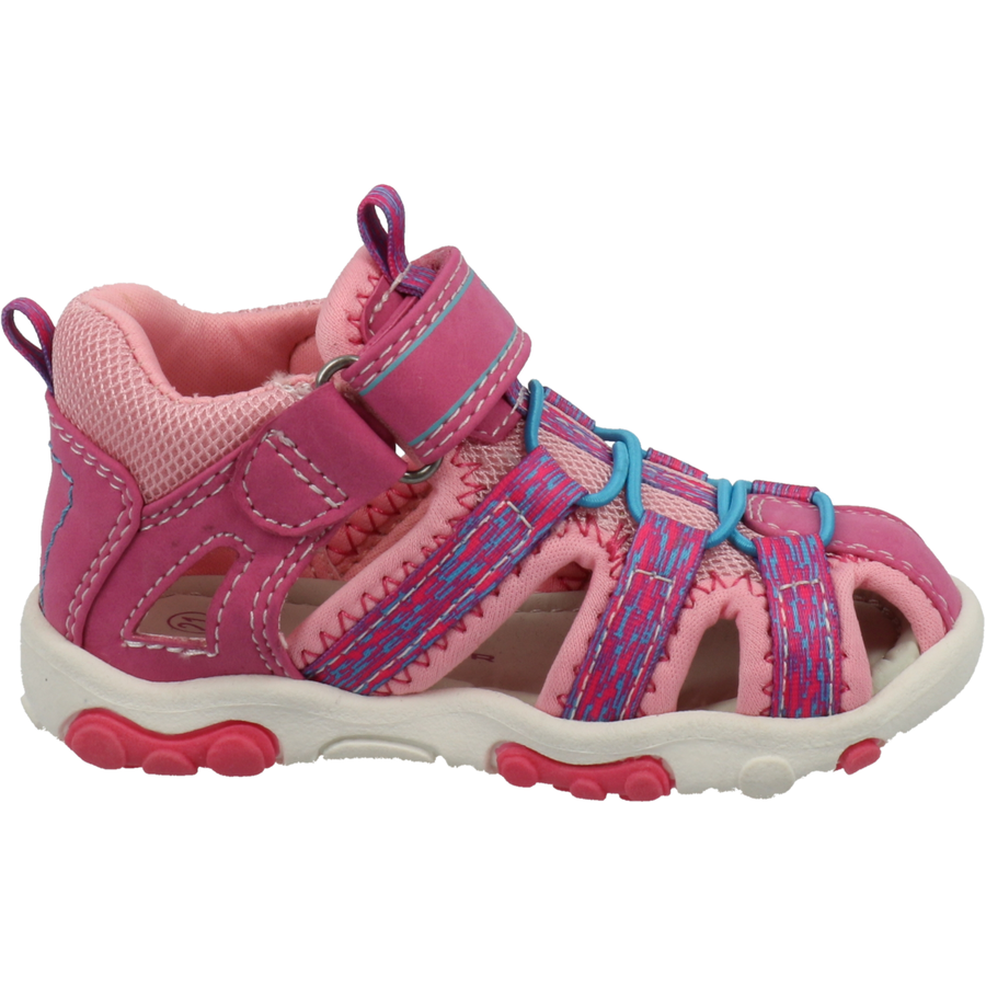 TOM TAILOR Sandale pink-türkis